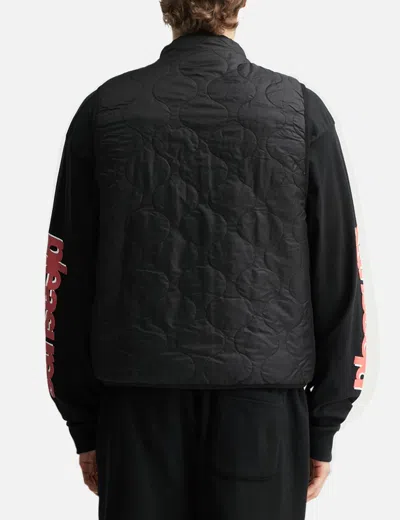 Pleasures Felis Reversible Vest In Green