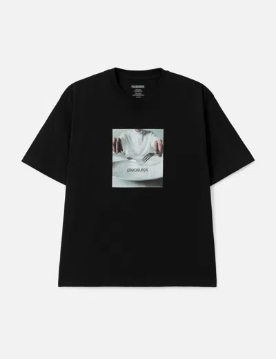 Pleasures Breakfast T-shirt In Black