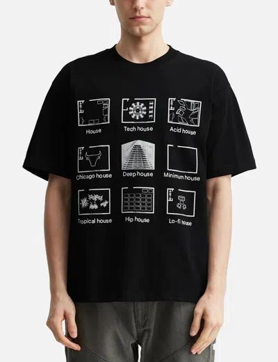 Pleasures House Blend T-shirt In Black