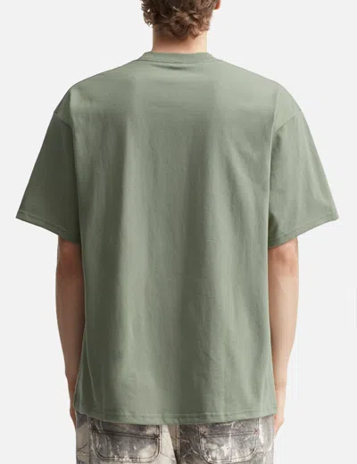 Pleasures Mirror T-shirt In Green