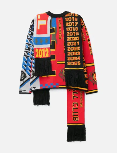 Piet Scarves Knitted Sweater In Black