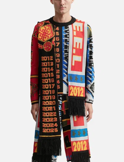 Piet Scarves Knitted Sweater In Black