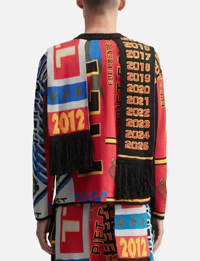 Piet Scarves Knitted Sweater In Black