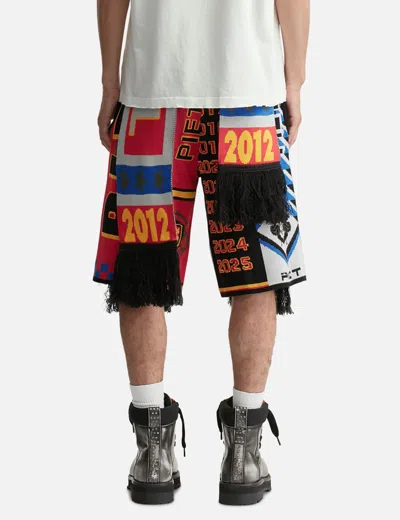 Piet Scarves Knitted Shorts In Black