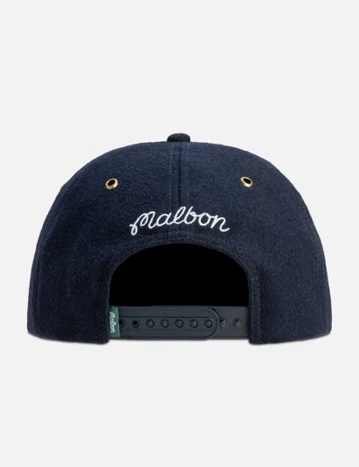 Malbon Golf Maxwell Snapback In Blue