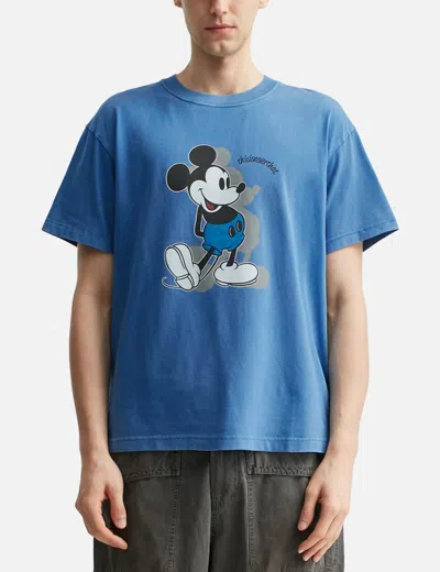 Thisisneverthat X Disney Tnt_mickey_classic Tee In Blue