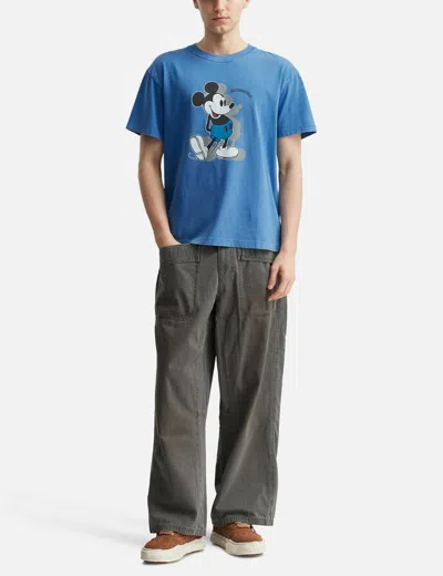 Thisisneverthat X Disney Tnt_mickey_classic Tee In Blue