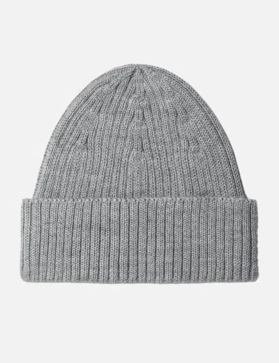 Maison Kitsuné Baby Fox Beanie In Gray
