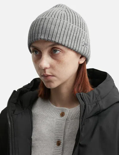 Maison Kitsuné Baby Fox Beanie In Gray