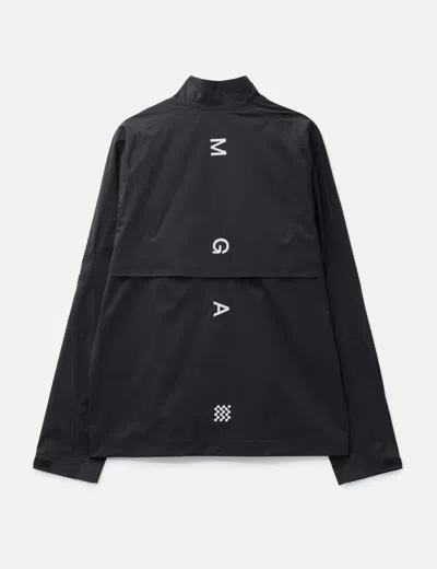 Manors Golf 2.5l Pertex® Waterproof Jacket In Black