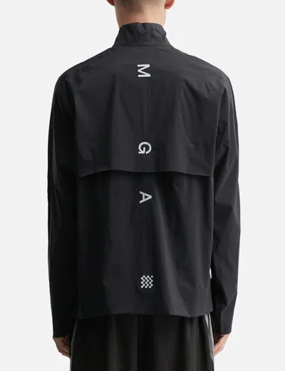 Manors Golf 2.5l Pertex® Waterproof Jacket In Black