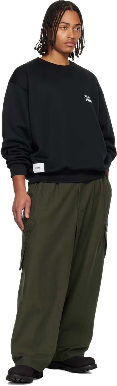 Wtaps Black Wound Sweatshirt In Black