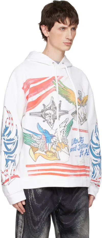 Who Decides War Sweatshirt In White
