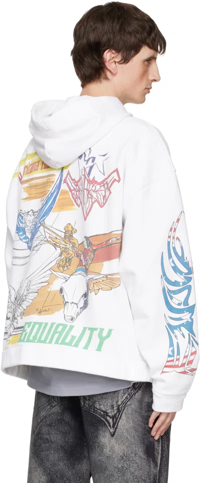 Who Decides War Sweatshirt In White