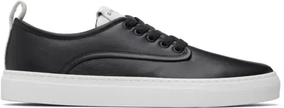 Givenchy New City Leather Low Sneakers Shoes In Black