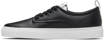 Givenchy New City Leather Low Sneakers Shoes In Black