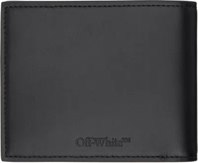 Off-white Off White Bifold Wallet With Quote In Black