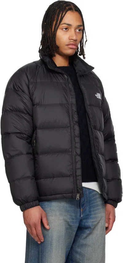 The North Face High Collar Puffer Quilted Jacket In Black