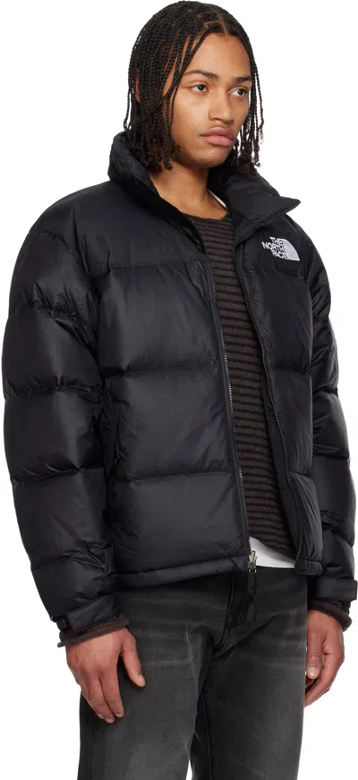 The North Face Retro 1996 Nuptse High Collar Jacket In Blue