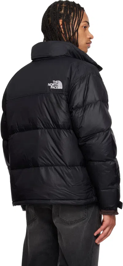 The North Face Retro 1996 Nuptse High Collar Jacket In Blue