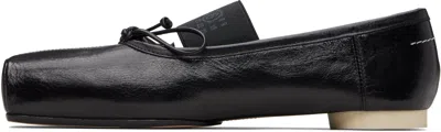 Mm6 Maison Margiela Ballet Flats Square Toe Bow Detail In Multi