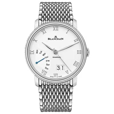 Blancpain Villaret Grande Date Jour Retrograde Men's Watch In Metallic