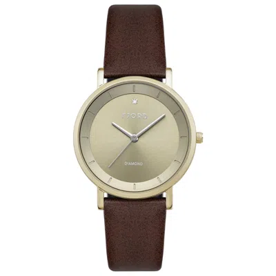 Fjord Jensen Women's Watch In Brown