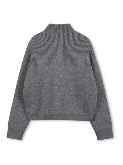 Chloé Sweater With Buttons In Gray