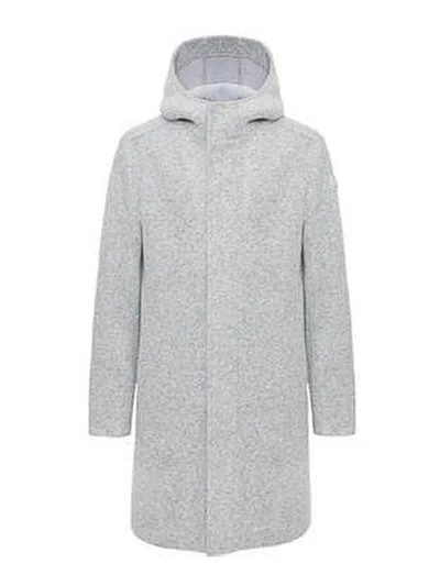 Colmar Originals Hooded Coat In Gray