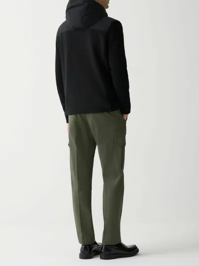 Colmar Originals Padded With Knitted Sleeves In Black