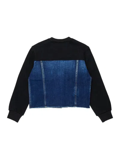 Dsquared2 Sweatshirt With Logo In Blue