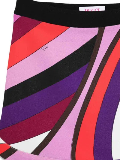 Pucci Printed Skirt In Multi