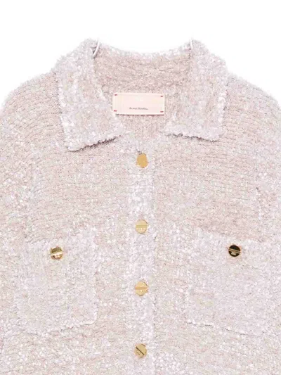 Elisabetta Franchi Boucl. Jacket In Pink