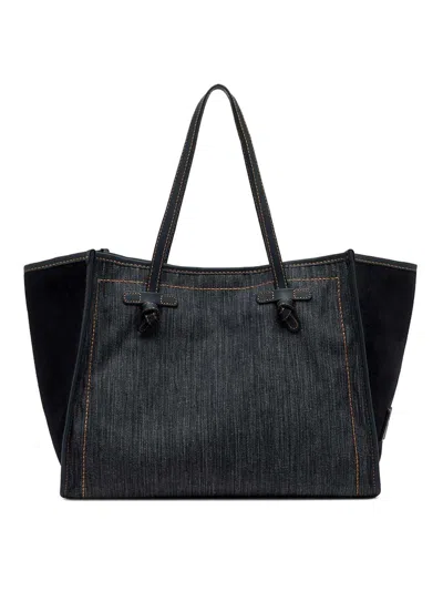 Gianni Chiarini Marcella Tote Bag In Blue