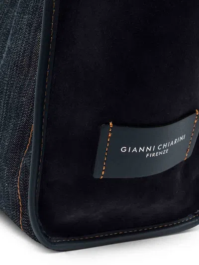 Gianni Chiarini Marcella Tote Bag In Blue