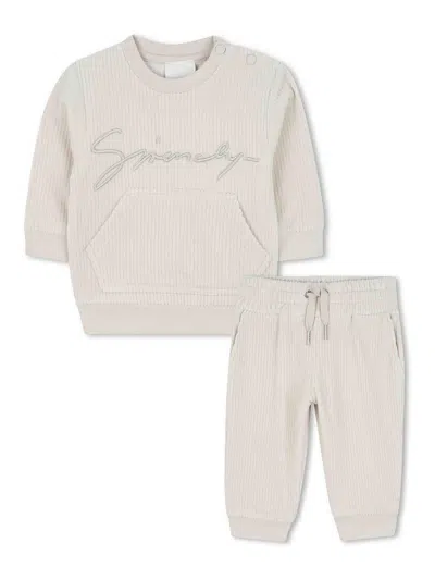 Givenchy 2 Piece Set With Logo In Pink