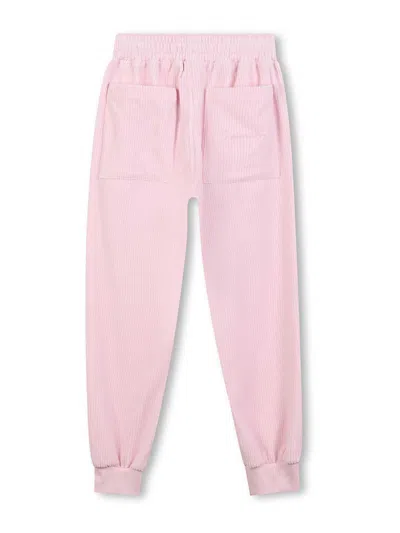 Givenchy Trousers With Logo In Pink