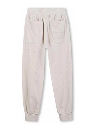 Givenchy Trousers With Logo In White