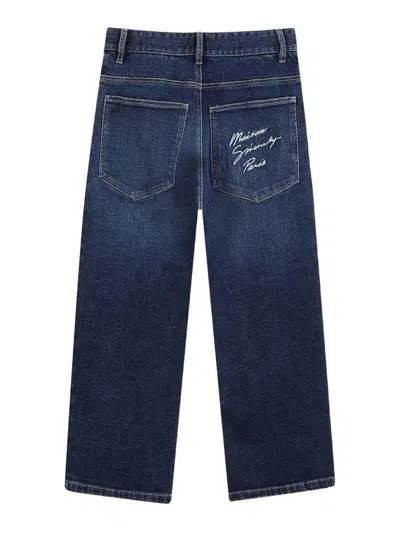 Givenchy Kids Five-pocket Denim In Blue