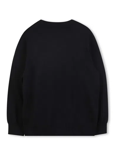 Givenchy Logo-patch Sweatshirt In Black