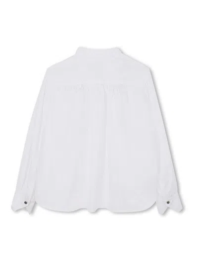 Givenchy Shirt With Logo In White