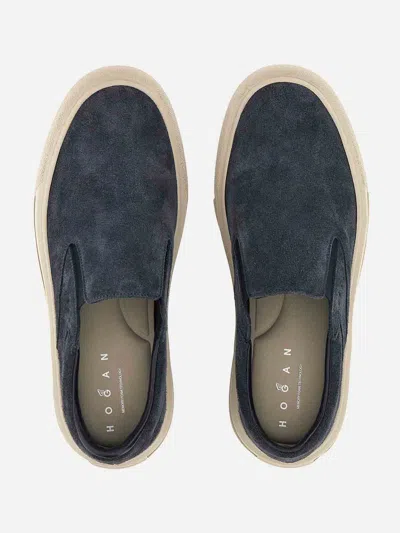 Hogan H691 Slip-on Sneakers In Blue