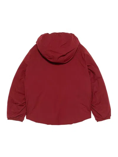 K-way Hooded Zip-up Jacket In Red