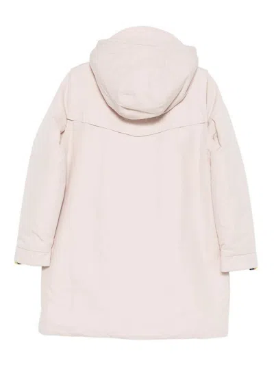 K-way Jacket With Hood In Neutral