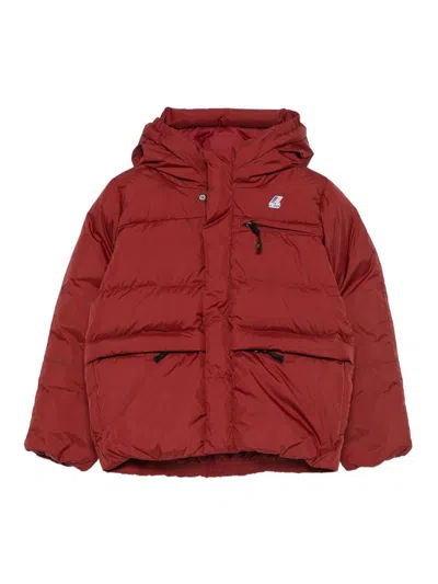 K-way Le Vrai 4.0 Aurele Jacket In Red