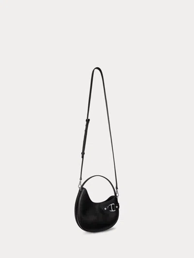 Ralph Lauren Tasha Sm Crs-crossbody-small In Black