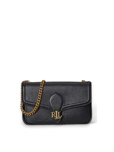 Ralph Lauren Bradley Wllt-wallet On A Chain-large In Black