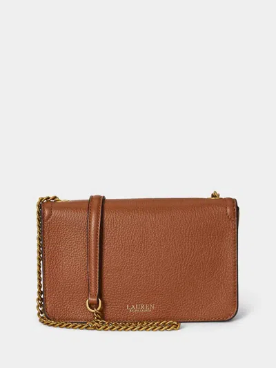 Ralph Lauren Bradley Wllt Wallet On A Chain Large In Brown