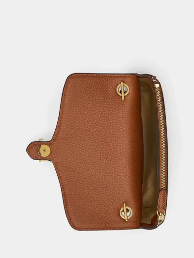 Ralph Lauren Bradley Wllt Wallet On A Chain Large In Brown