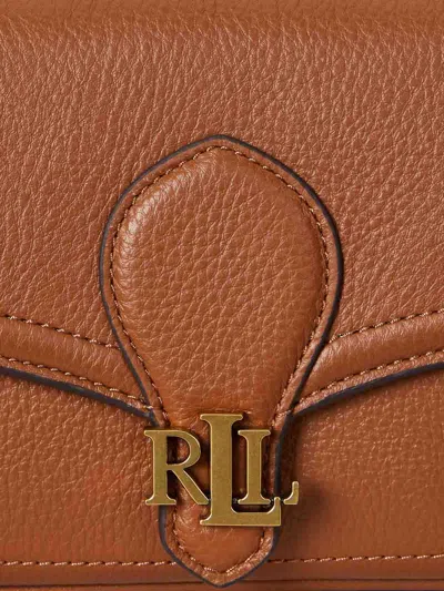 Ralph Lauren Bradley Wllt Wallet On A Chain Large In Brown